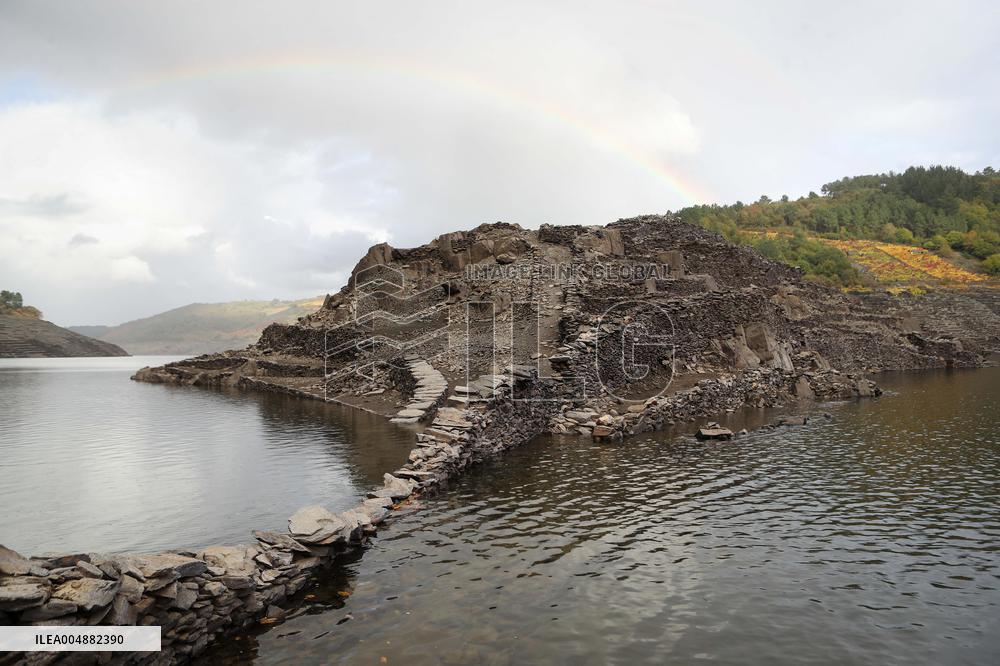 Low Water Level in Belesar Reservoir - Spain