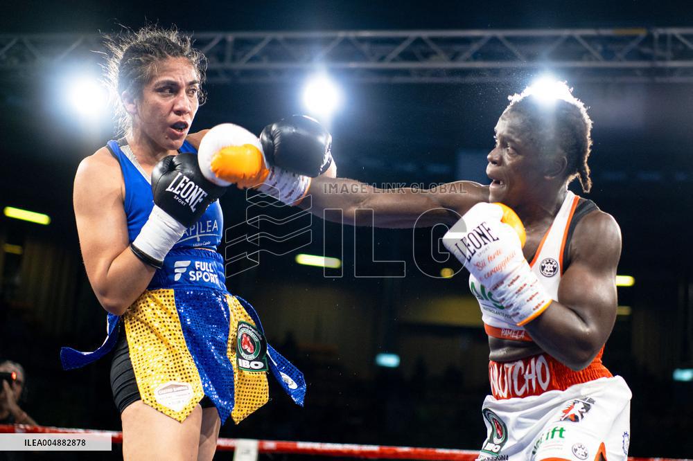 CONTATTO - Boxe - IBO Women's Lightweight World Title - Pamela Malvina Notch Sawa vs Karen Carabajal