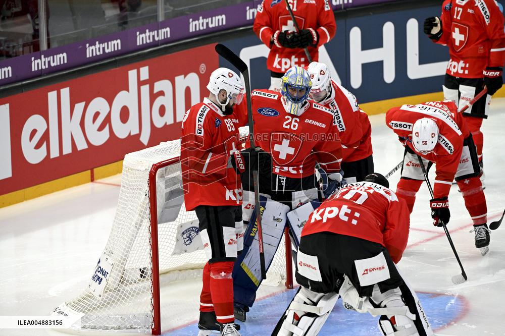 Euro Hockey Tour 2025 in Tampere, Finland - Sweden vs. Switzerland