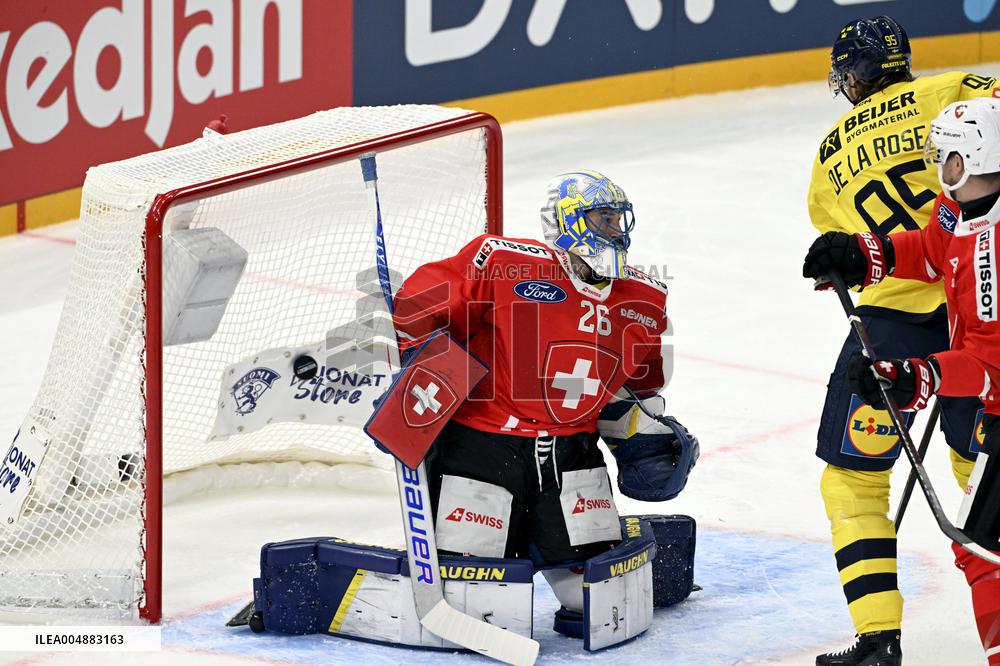 Euro Hockey Tour 2025 in Tampere, Finland - Sweden vs. Switzerland
