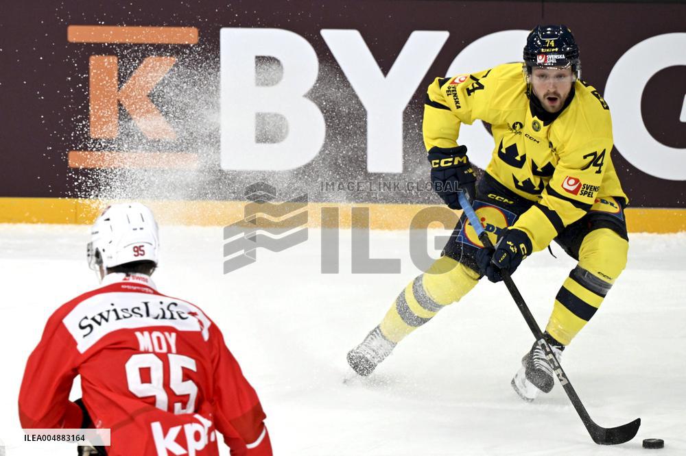 Euro Hockey Tour 2025 in Tampere, Finland - Sweden vs. Switzerland