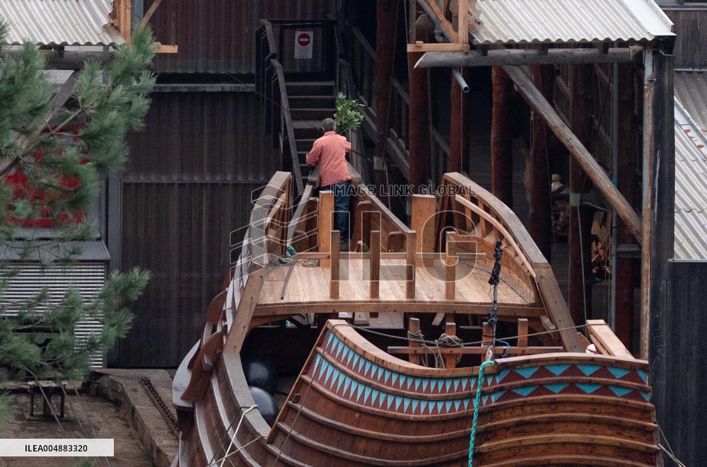 16th Century Basque Whaler Replica Launching- Pasaia