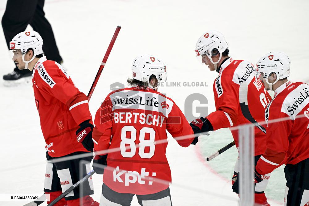 Euro Hockey Tour 2025 in Tampere, Finland - Sweden vs. Switzerland