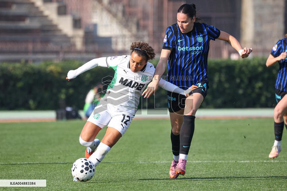 CALCIO - Serie A Femminile - Inter - FC Internazionale vs US Sassuolo