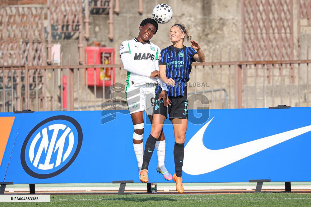 CALCIO - Serie A Femminile - Inter - FC Internazionale vs US Sassuolo