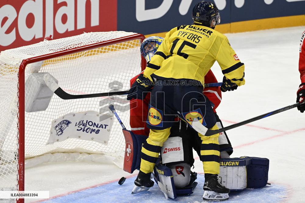 Euro Hockey Tour 2025 in Tampere, Finland - Sweden vs. Switzerland