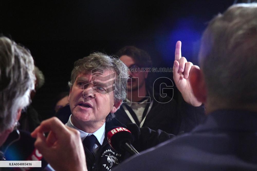 Les Grandes Gueules TV Show at The Made in France Exhibition - Paris