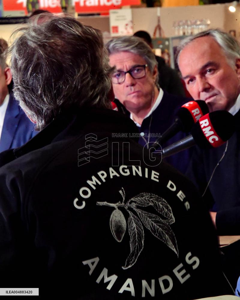 Les Grandes Gueules TV Show at The Made in France Exhibition - Paris