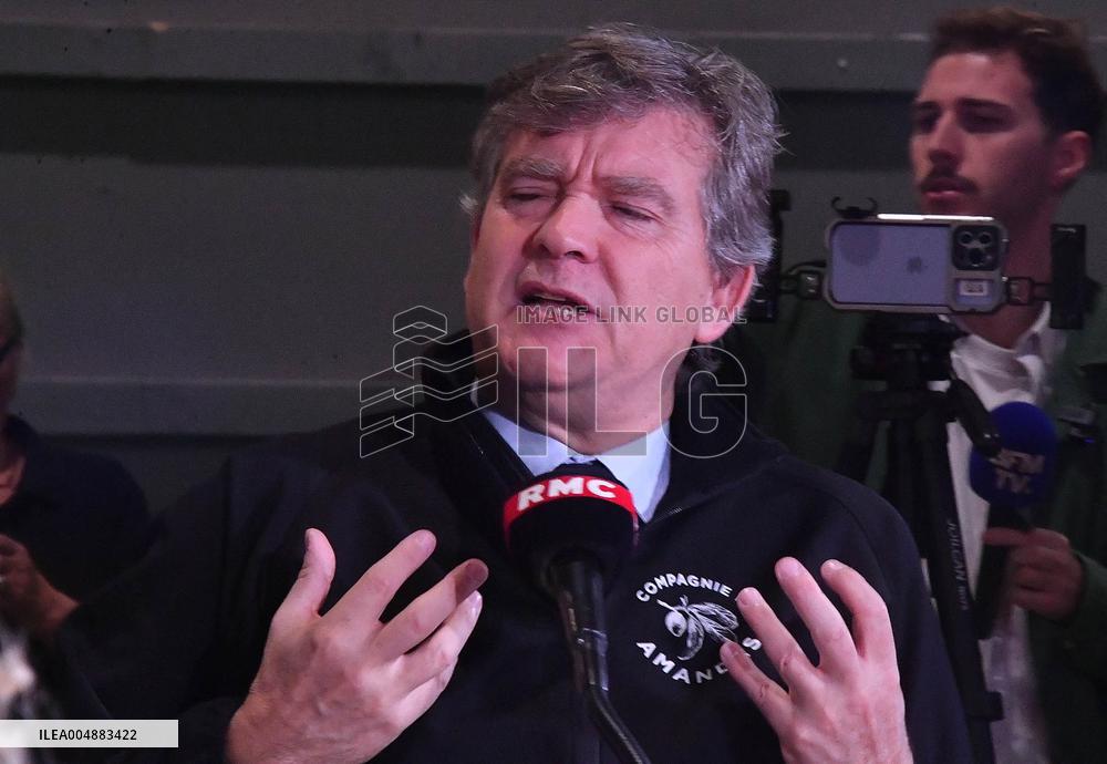 Les Grandes Gueules TV Show at The Made in France Exhibition - Paris