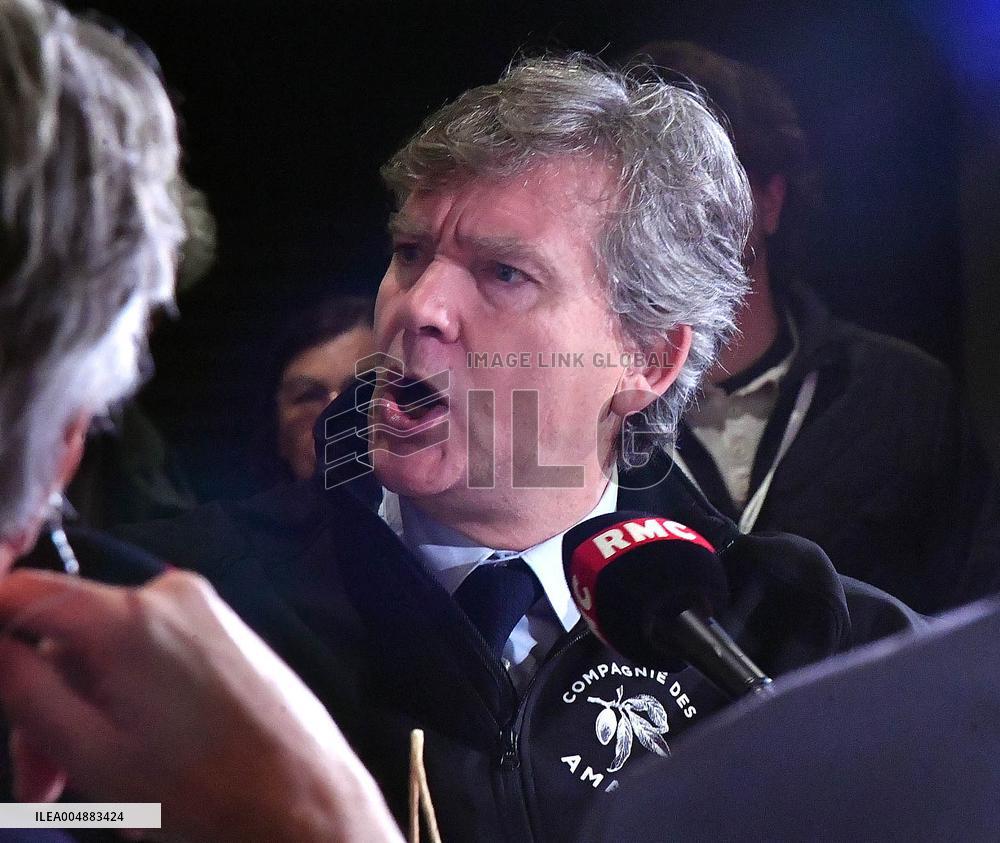 Les Grandes Gueules TV Show at The Made in France Exhibition - Paris