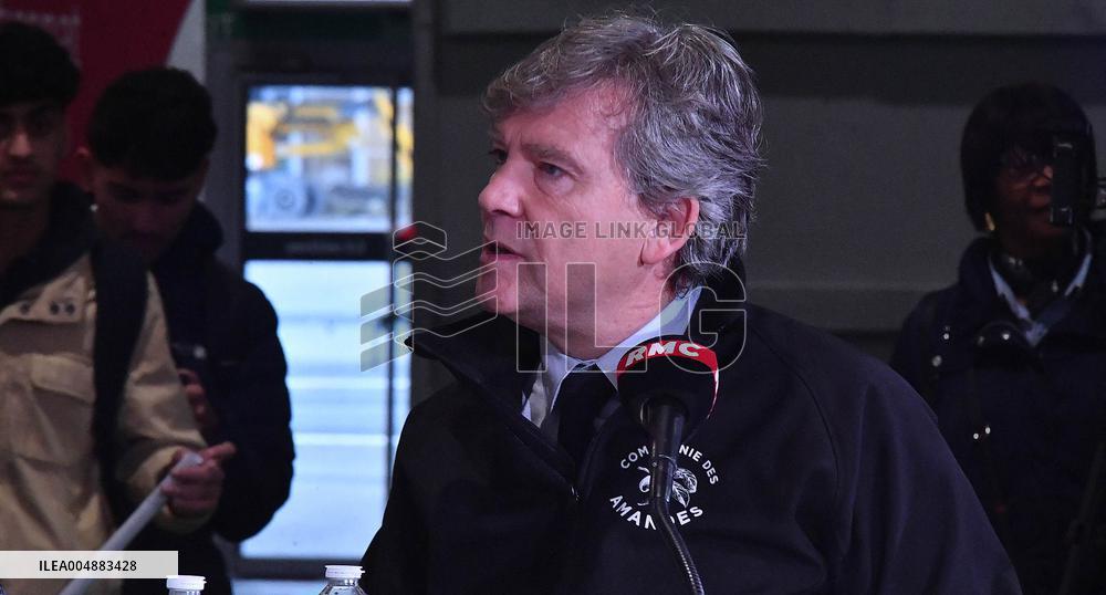 Les Grandes Gueules TV Show at The Made in France Exhibition - Paris