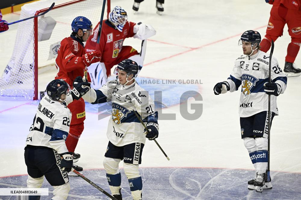 Euro Hockey Tour 2025 in Tampere, Finland - Finland vs. Czechia