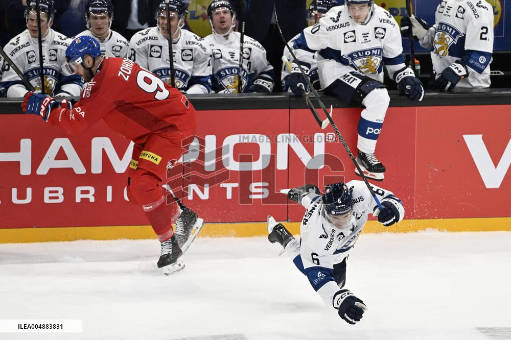 Euro Hockey Tour 2025 in Tampere, Finland - Finland vs. Czechia