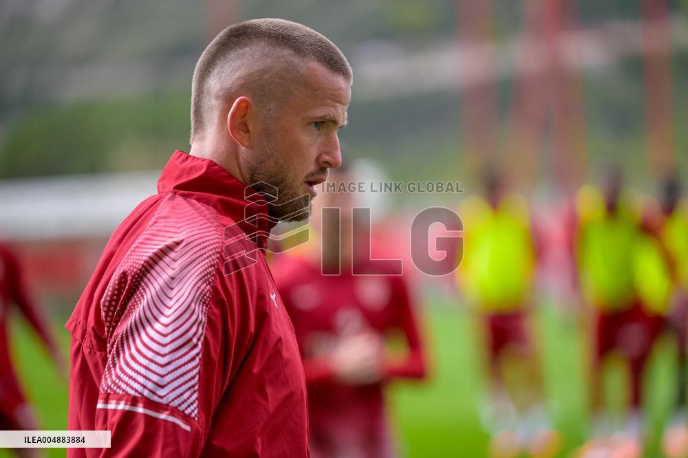 AS Monaco Training and Press Conference - La Turbie