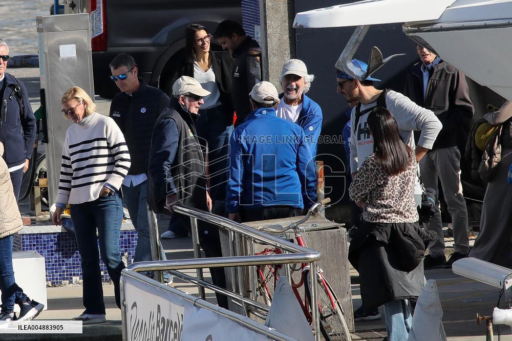 King Juan Carlos I Attending 7 Liga Espanola de 6 Metro - Spain