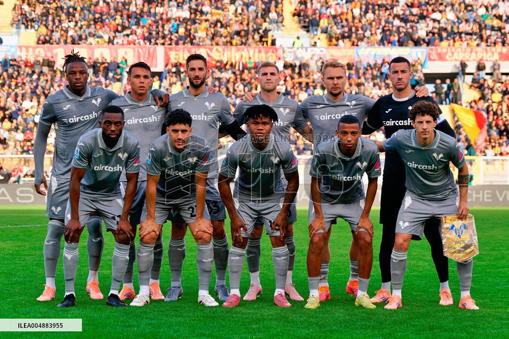 CALCIO - Serie A - US Lecce vs Hellas Verona FC