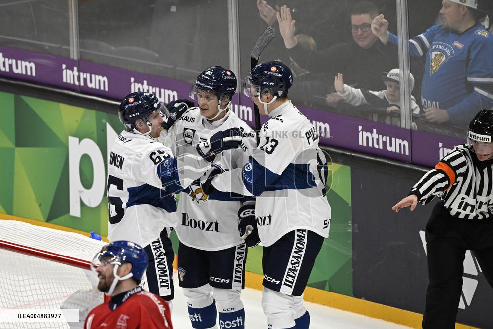 Euro Hockey Tour 2025 in Tampere, Finland - Finland vs. Czechia