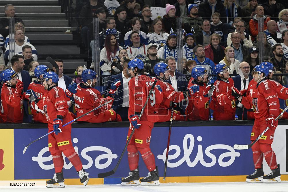 Euro Hockey Tour 2025 in Tampere, Finland - Finland vs. Czechia
