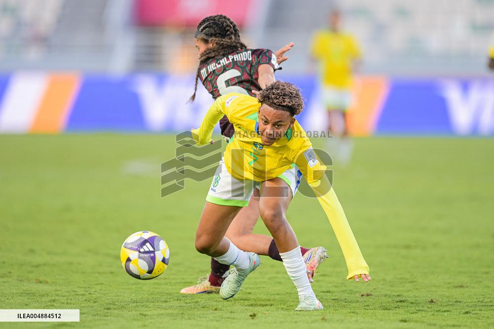 CALCIO - FIFA Mondiali - U17 Women - Final 3rd place - Brazil vs Mexico
