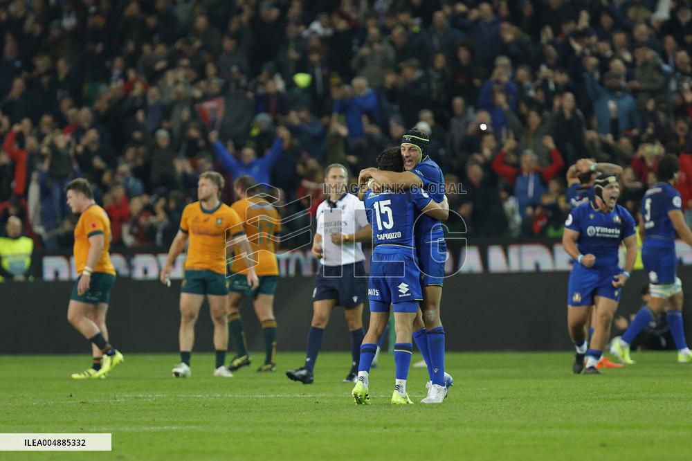 RUGBY - Quilter Nations Series - Italy vs Australia