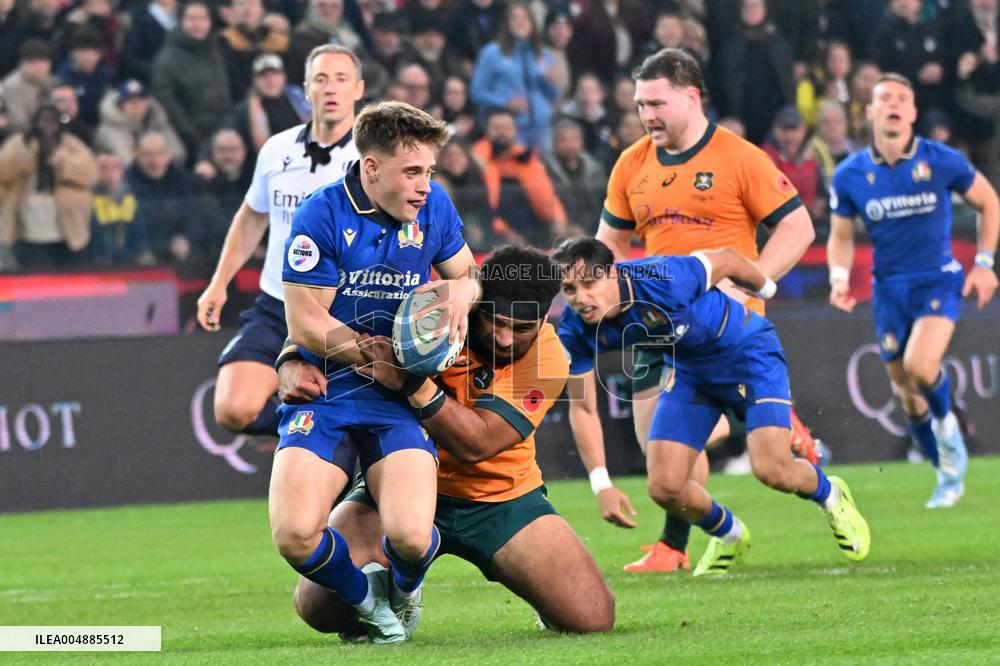 RUGBY - Quilter Nations Series - Italy vs Australia