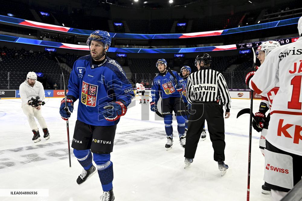 Euro Hockey Tour 2025 in Tampere, Finland - Czechia vs. Switzerland