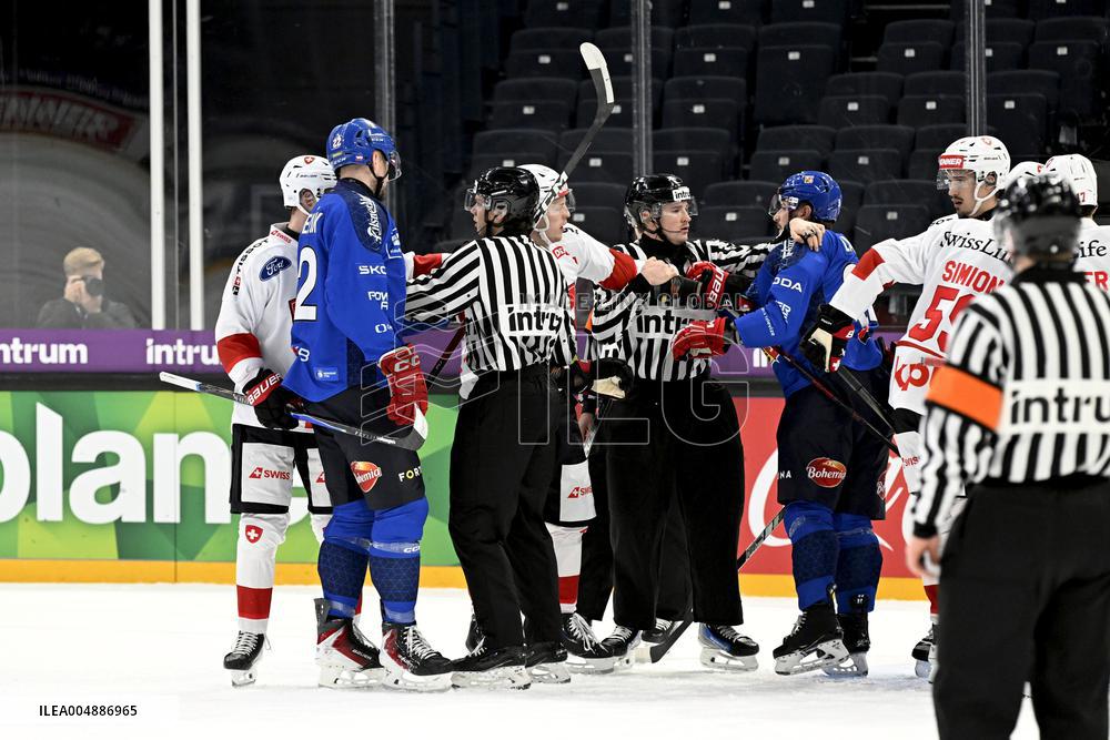 Euro Hockey Tour 2025 in Tampere, Finland - Czechia vs. Switzerland