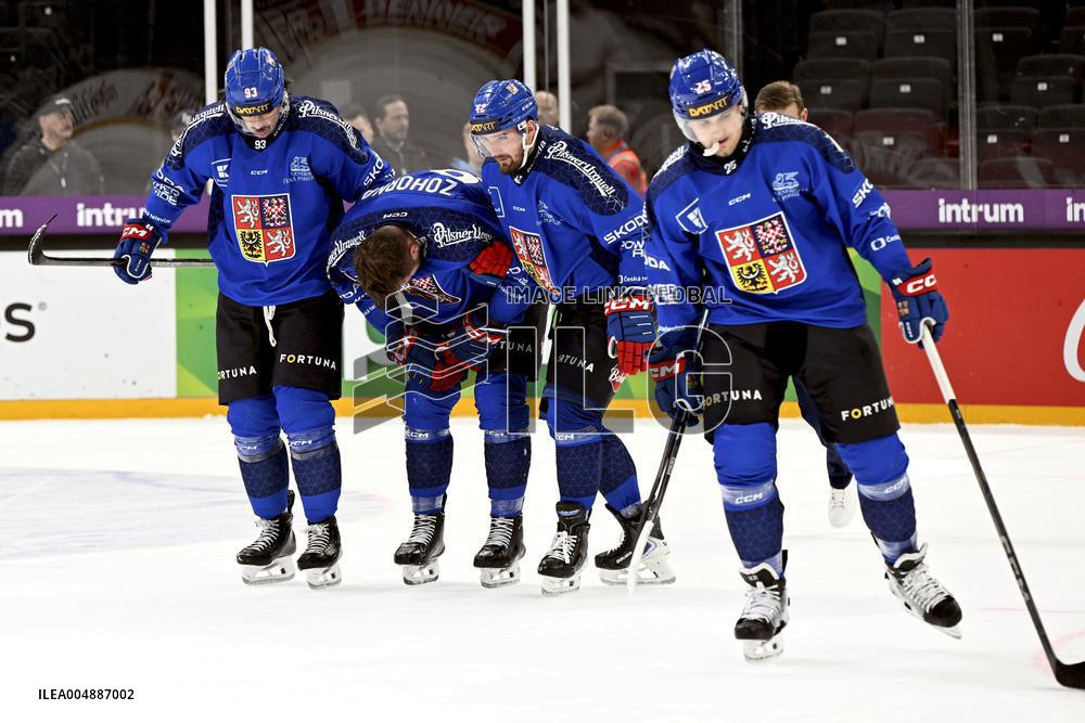 Euro Hockey Tour 2025 in Tampere, Finland - Czechia vs. Switzerland