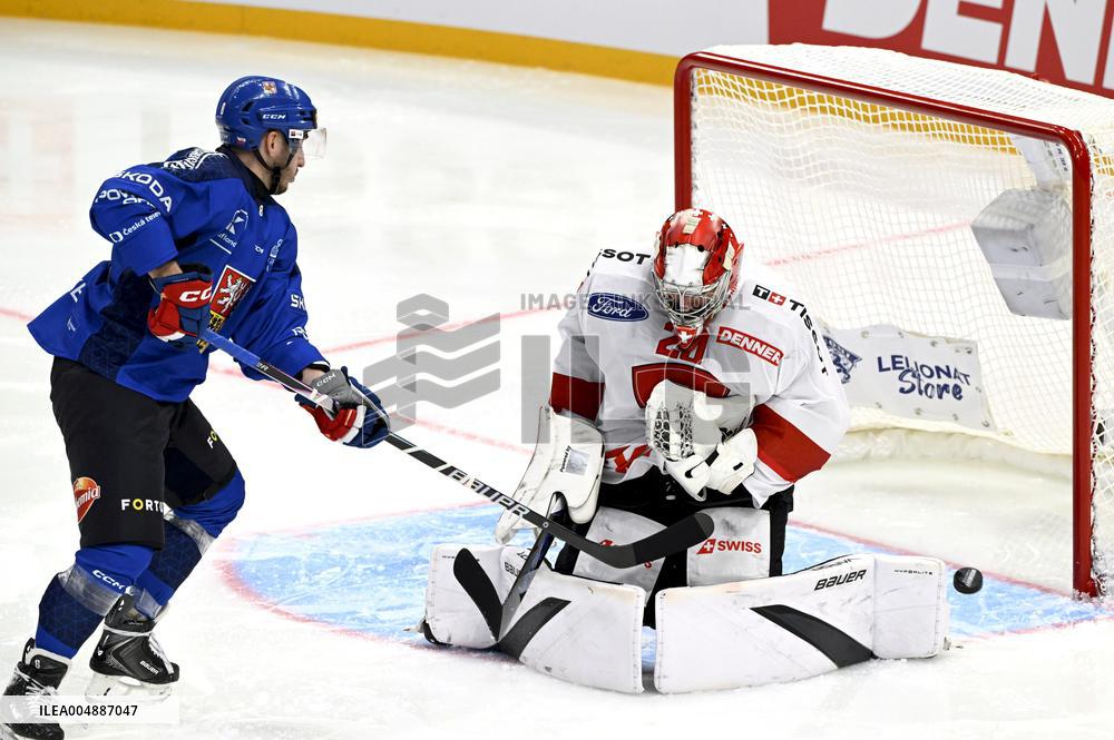 Euro Hockey Tour 2025 in Tampere, Finland - Czechia vs. Switzerland