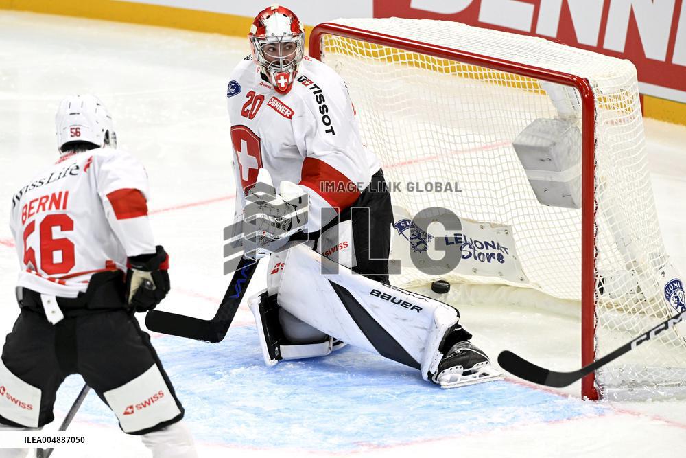 Euro Hockey Tour 2025 in Tampere, Finland - Czechia vs. Switzerland