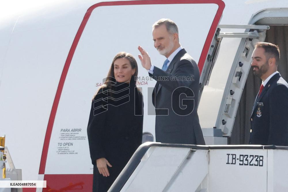 The King And Queen Of Spain Begin Their State Trip To China