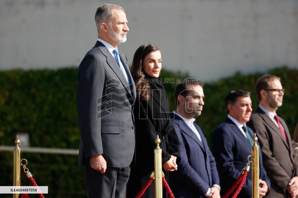 The King And Queen Of Spain Begin Their State Trip To China