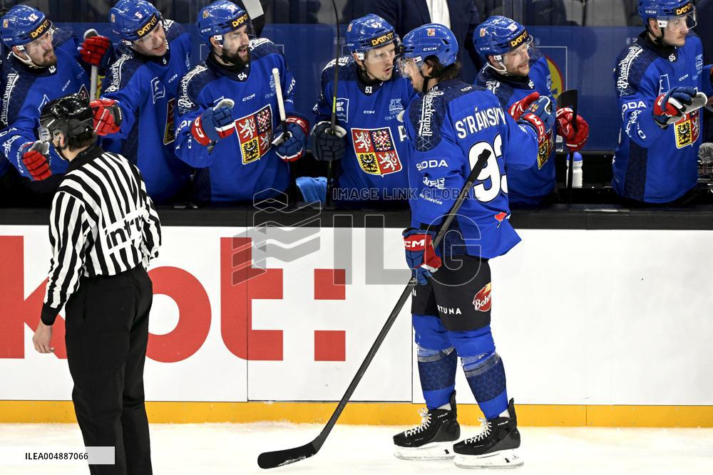Euro Hockey Tour 2025 in Tampere, Finland - Czechia vs. Switzerland