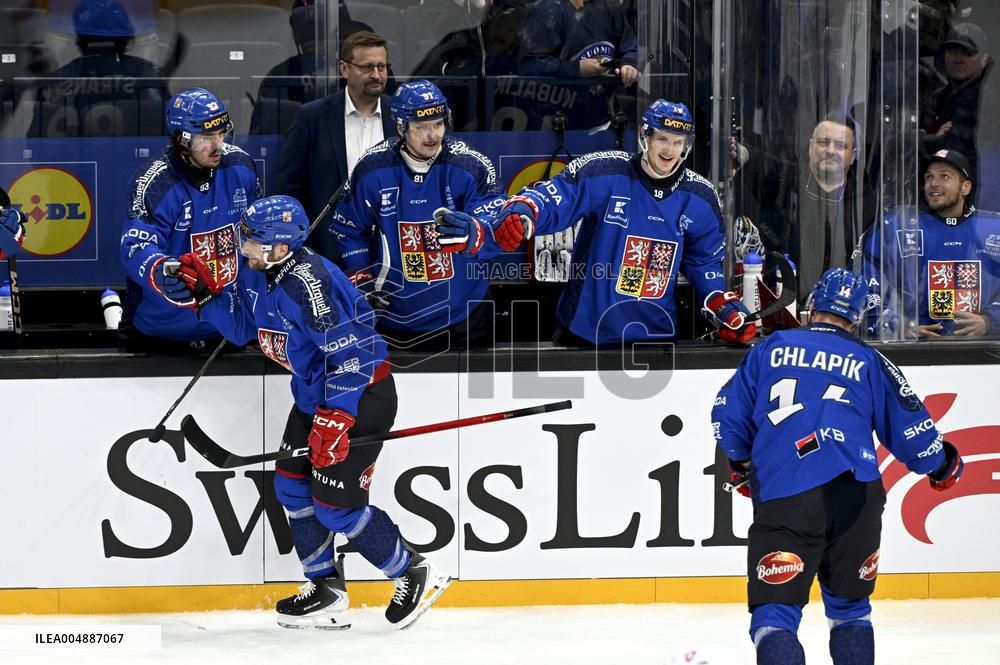 Euro Hockey Tour 2025 in Tampere, Finland - Czechia vs. Switzerland