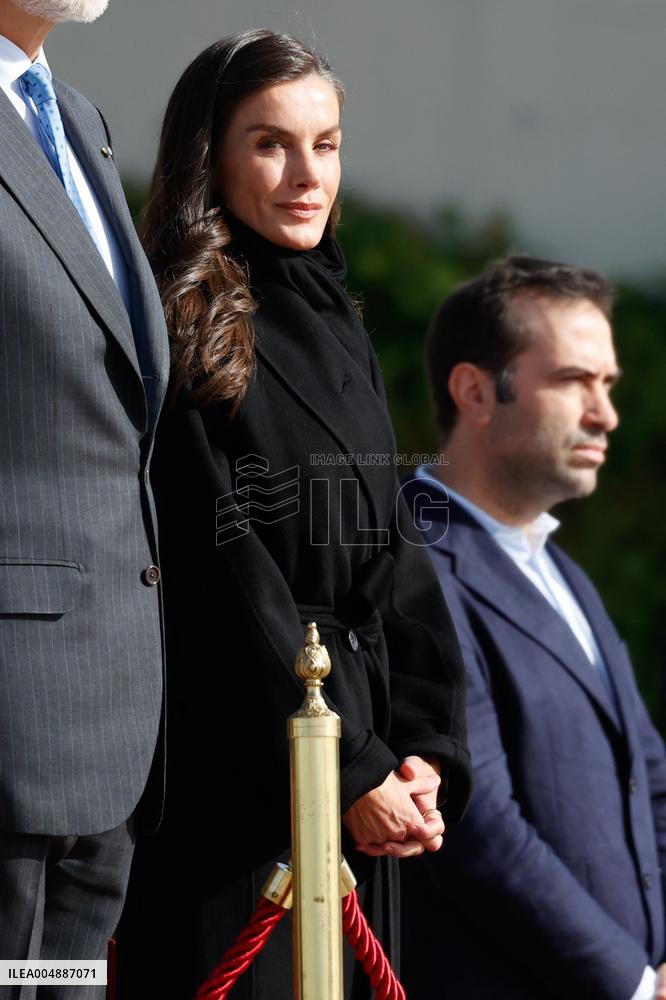 The King And Queen Of Spain Begin Their State Trip To China