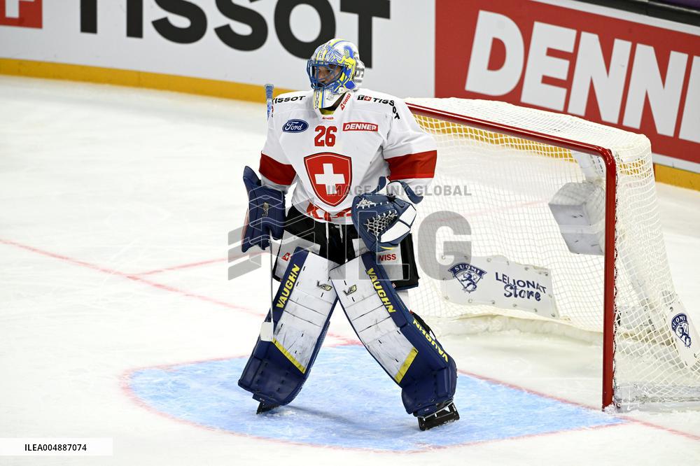 Euro Hockey Tour 2025 in Tampere, Finland - Czechia vs. Switzerland