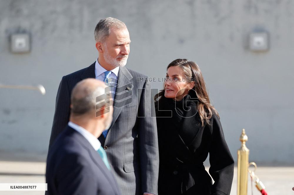 The King And Queen Of Spain Begin Their State Trip To China