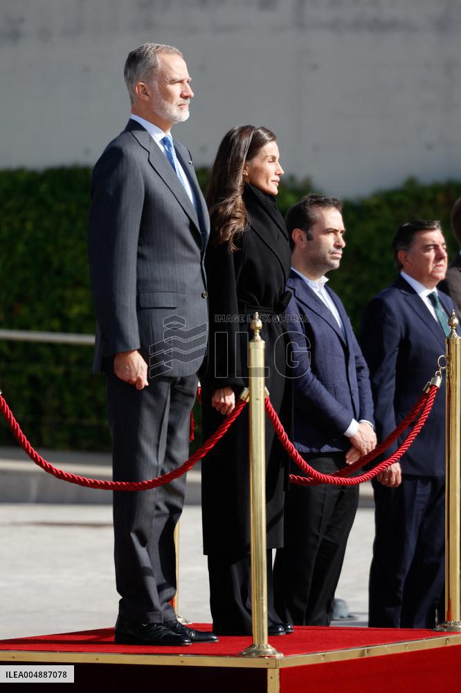 The King And Queen Of Spain Begin Their State Trip To China