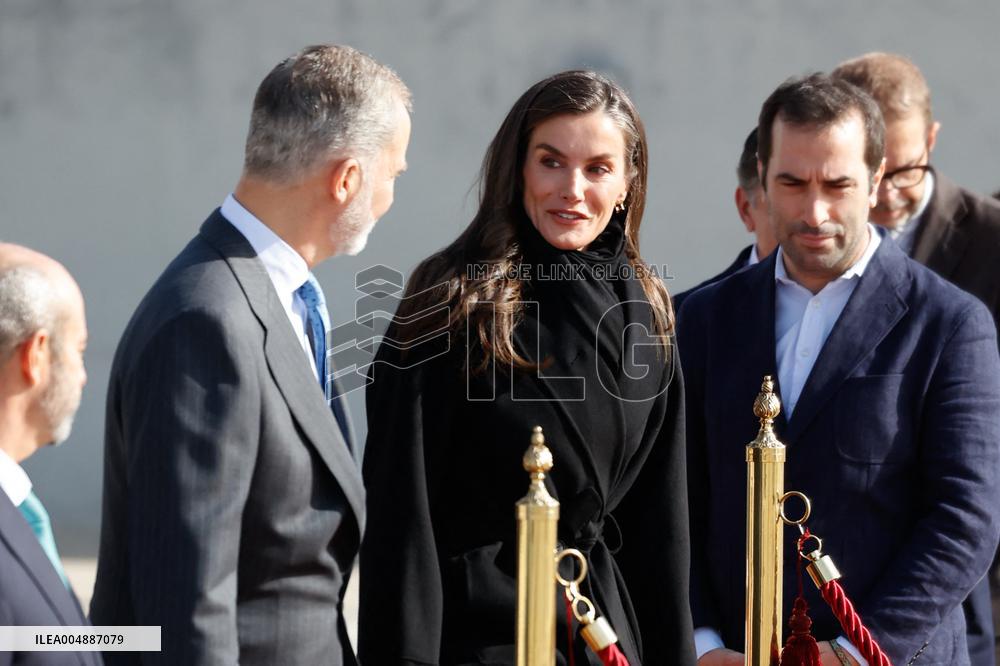 The King And Queen Of Spain Begin Their State Trip To China