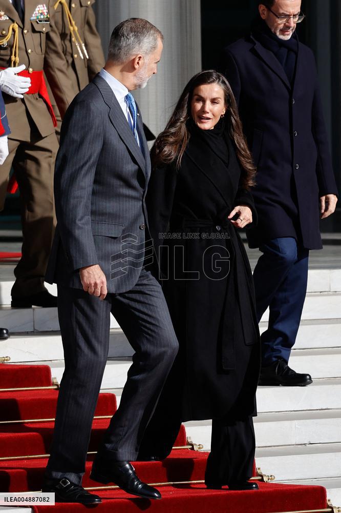 The King And Queen Of Spain Begin Their State Trip To China