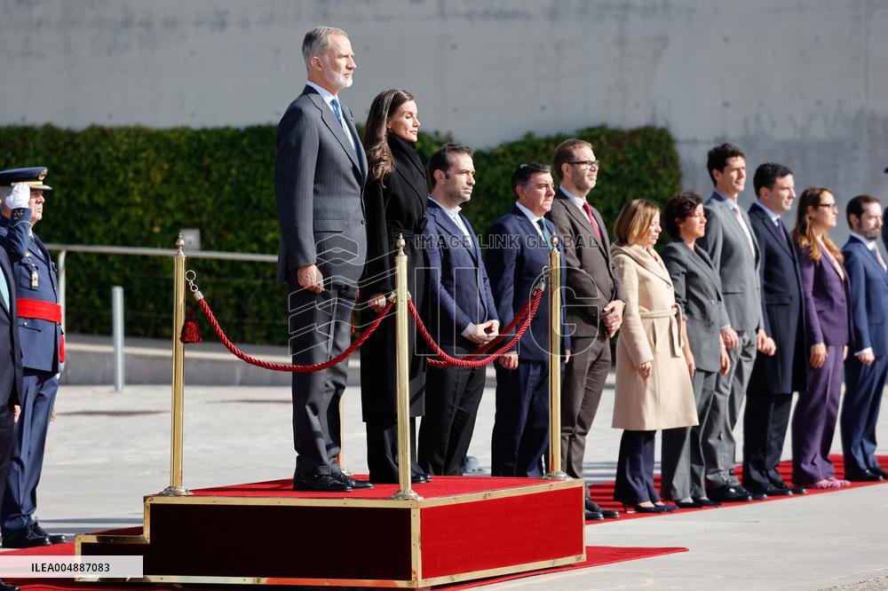 The King And Queen Of Spain Begin Their State Trip To China