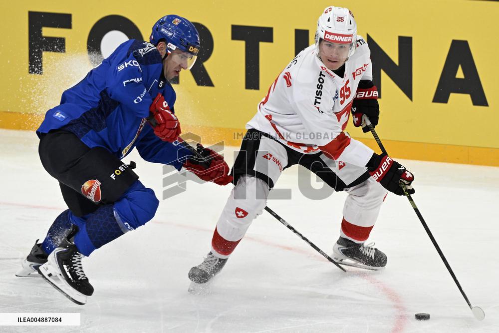 Euro Hockey Tour 2025 in Tampere, Finland - Czechia vs. Switzerland