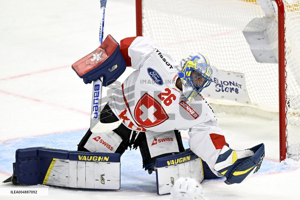 Euro Hockey Tour 2025 in Tampere, Finland - Czechia vs. Switzerland