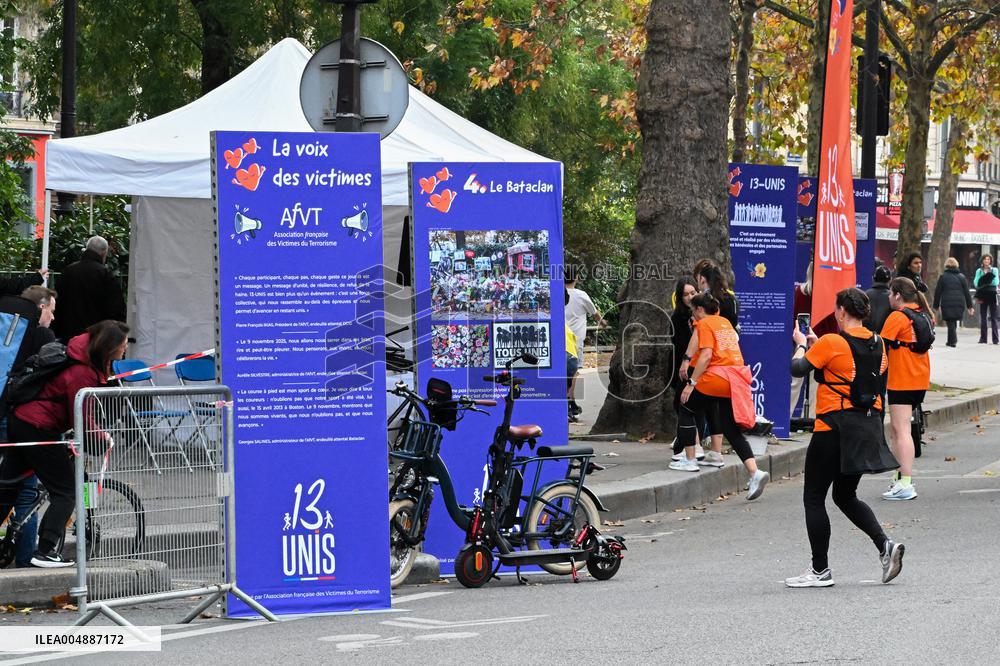 13-UNIS : la course en hommage aux 10 ans des attentats de novembre 2015