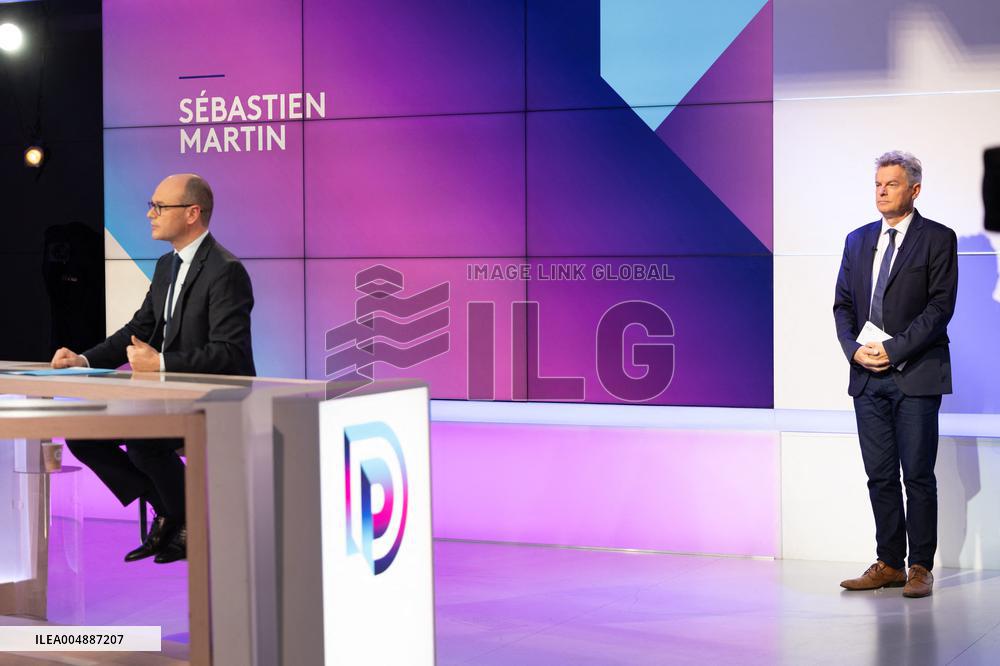 Fabien Roussel on Dimanche En Politique - Paris