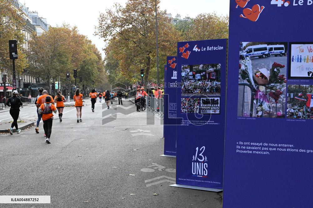 13-UNIS : la course en hommage aux 10 ans des attentats de novembre 2015