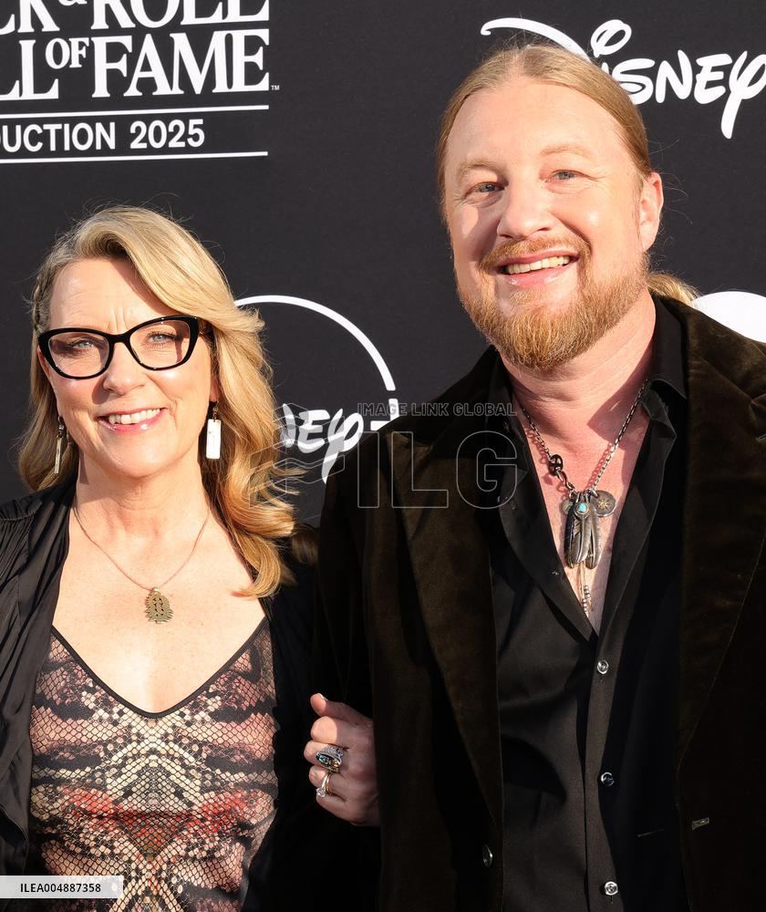 2025 Rock & Roll Hall Of Fame Induction Ceremony - LA