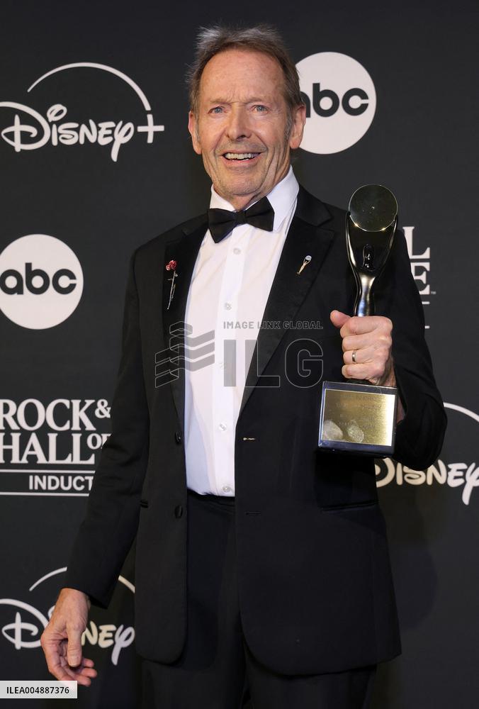 2025 Rock & Roll Hall Of Fame Induction Ceremony -Press Room - LA
