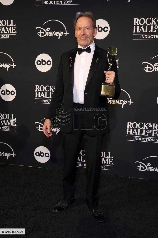 2025 Rock & Roll Hall Of Fame Induction Ceremony -Press Room - LA
