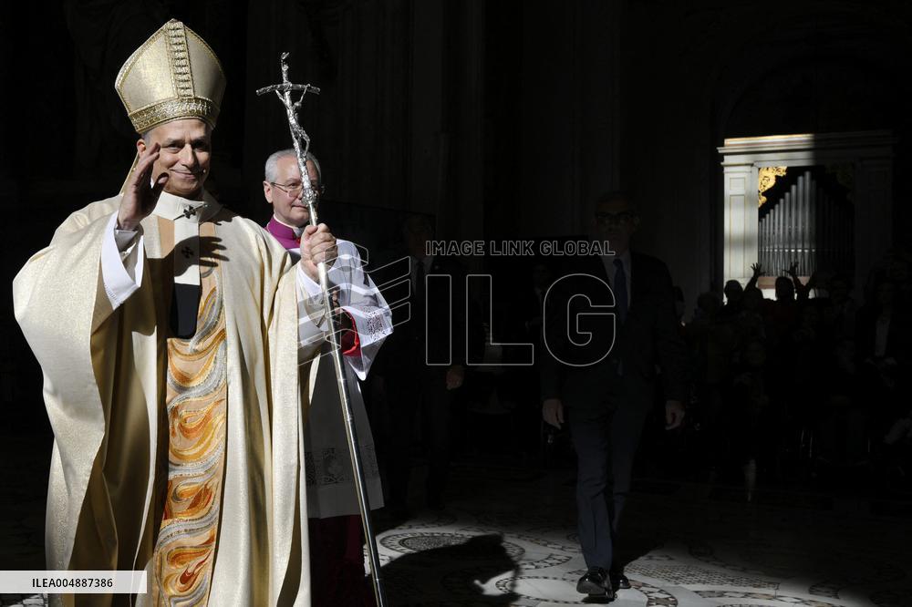 Pope Leo XIV Leads Mass at Basilica of Saint John Lateran - Rome